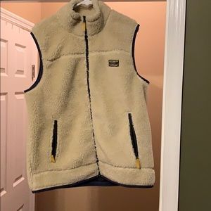 Mountain Pile fleece vest LL Bean